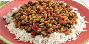 Photo de la Recette: Lentilles à la Salsa