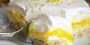 Photo de la Recette: Les Lasagnes Sucrées au Citron et au Mascarpone