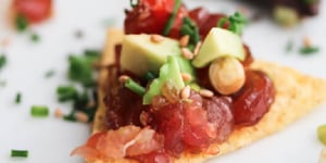 Photo de la Recette: Les Petites Bouchées au Tartare