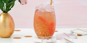 Photo de la Recette: Limonade de Pamplemousses Roses, Miel et Menthe