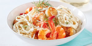 Photo de la Recette: Linguines Alfredo aux Fruits de Mer