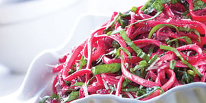 Photo de la Recette: Linguines a la Betterave