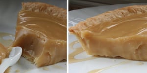 Photo de la Recette: L'irrésistible Tarte Crémeuse au Sirop D’érable