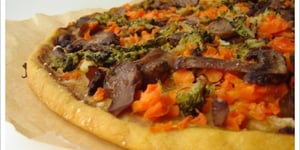 Photo de la Recette: Ma pizz' à Tarte aux P'tits Légumes