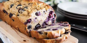 Photo de la Recette: Pain aux Bleuets
