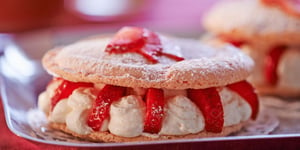 Photo de la Recette: Macaron aux Fraises