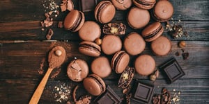 Macaron Géant au Chocolat