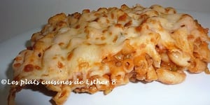 Photo de la Recette: Macaroni au Boeuf Haché et Bacon