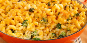 Photo de la Recette: Macaroni au Fromage et au Brocoli