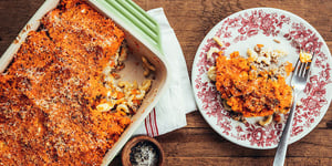 Photo de la Recette: Macaroni au Fromage Façon Pâté Chinois