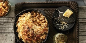 Photo de la Recette: Macaroni aux Oignons
