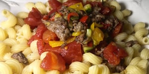 Macaroni Déconstruit avec Bacon et Fromage