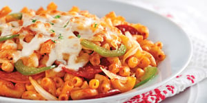 Macaroni Style Pizza