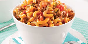 Macaronis Crémeux au Boeuf
