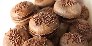 Macarons au Chocolat