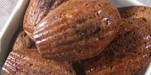 Photo de la Recette: Madeleines Végétariennes au Chocolat