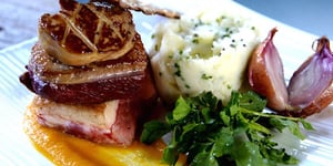 Photo de la Recette: Magret de Canard façon Rossini au Croustillant de Sarrasin