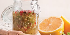 Photo de la Recette: Marinade au Citron et Poivre Rose
