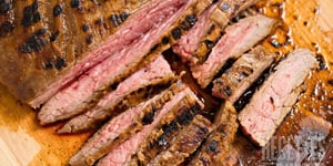 Photo de la Recette: MARINADE POUR BAVETTE DE BOEUF GRILLÉE
