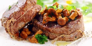 Médaillon de Bœuf aux Champignons