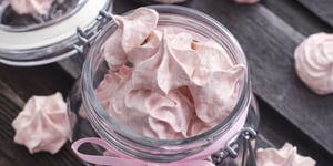 Meringues Rose Poudré
