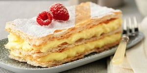 Photo de la Recette: Mille-Feuille à la Vanille