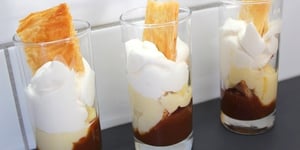 Photo de la Recette: Mille-feuilles au Caramel au Beurre Salé en Pot