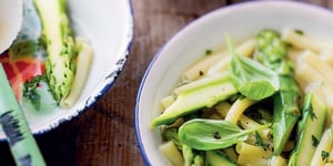 Minestrone D’asperges au Basilic