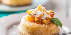 Photo de la Recette: Mini-Baba Ananas Coco