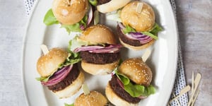 Photo de la Recette: Mini-burgers Veggie au Tofu