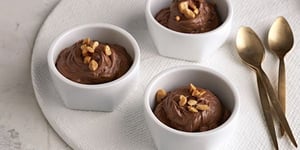 Photo de la Recette: Mini-Coupes de Mousse au Beurre D'arachide avec Chocolat