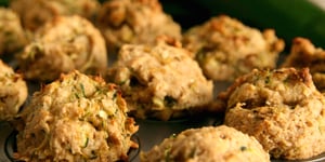 Photo de la Recette: MINI MUFFINS AUX COURGETTES ET AMANDES SUCRÉS À L’ÉRABLE