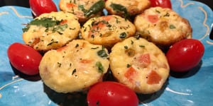 Photo de la Recette: Mini Omelettes aux Légumes