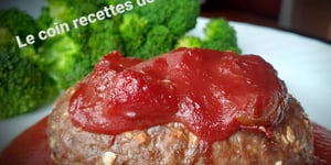 Photo de la Recette: MINI-PAINS DE VIANDE À LA SALSA