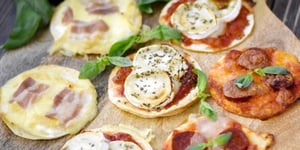 Photo de la Recette: Mini-pizza Façon Tortillas