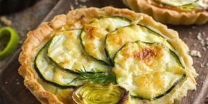Photo de la Recette: Mini Quiches aux Courgettes