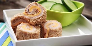 Photo de la Recette: Mini-Spirales ( Boîte à Lunch )
