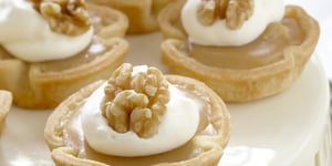 Photo de la Recette: MINI-TARTELETTES SUCRÉES À L’ÉRABLE