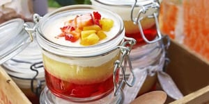 Photo de la Recette: Mini-Trifles aux Fraises