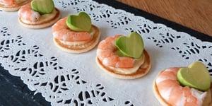 Photo de la Recette: Mise en Bouche Rose et Verte St Valentin