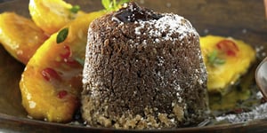 Photo de la Recette: Mit-cuit Chocolat-Bananes au Piment