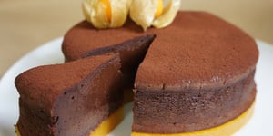 Photo de la Recette: Moelleux Chocolat Intense Mangue