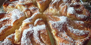 Photo de la Recette: Moelleux Pommes - Cannelle