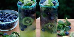 Photo de la Recette: Mojito aux Bleuets