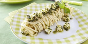 Photo de la Recette: Mon Pesto Kiri® et ses Spaghettis