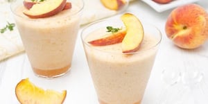 Photo de la Recette: Mousse à la Pêche