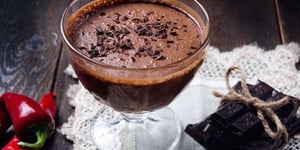 Photo de la Recette: Mousse au Chocolat Pimentée très Simple