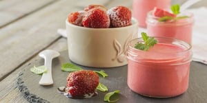 Mousse Fraîche aux Fraises