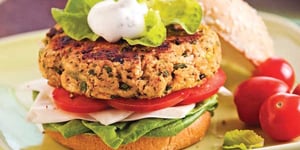 Photo de la Recette: Mozza Burgers au Poulet