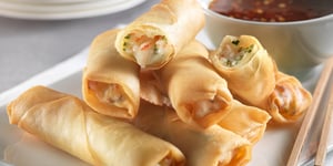 Rouleaux à la Mozzarella et au Crabe
